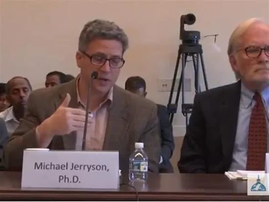 Michael Jerryson testifying